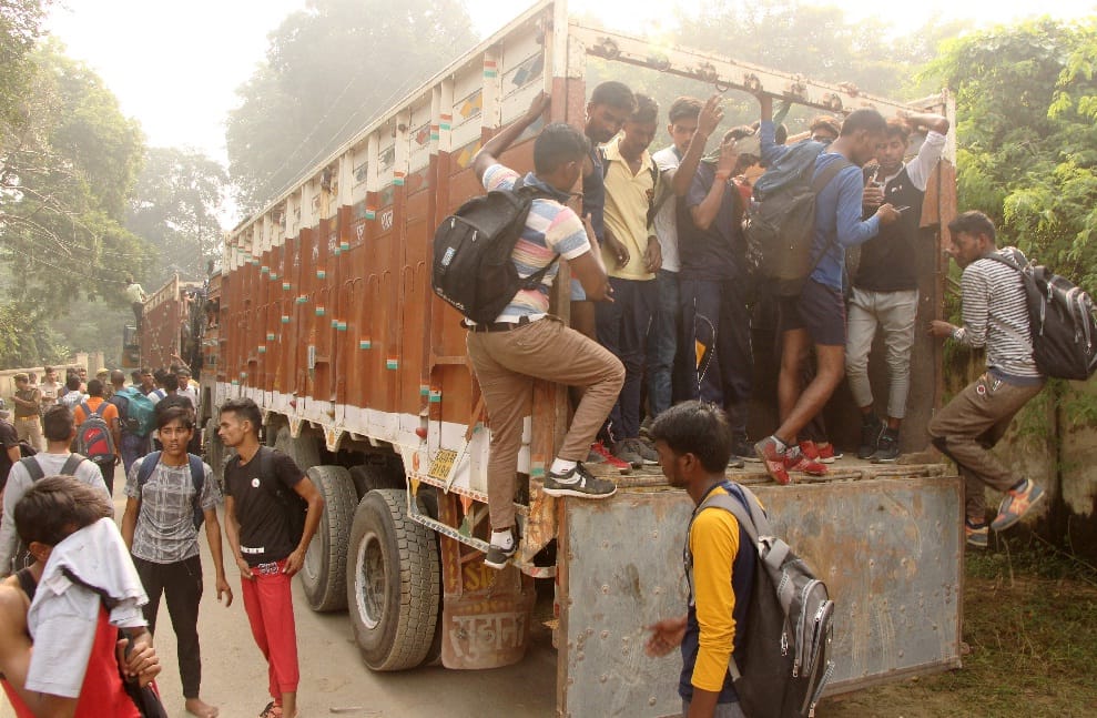 Army rally bharty in varanasi second day