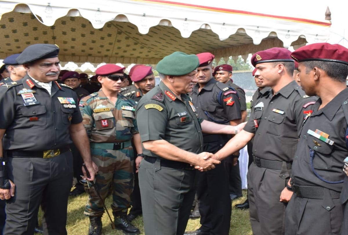 Army Chief Bipin Rawat visits Sapt Shakti Command headquarter