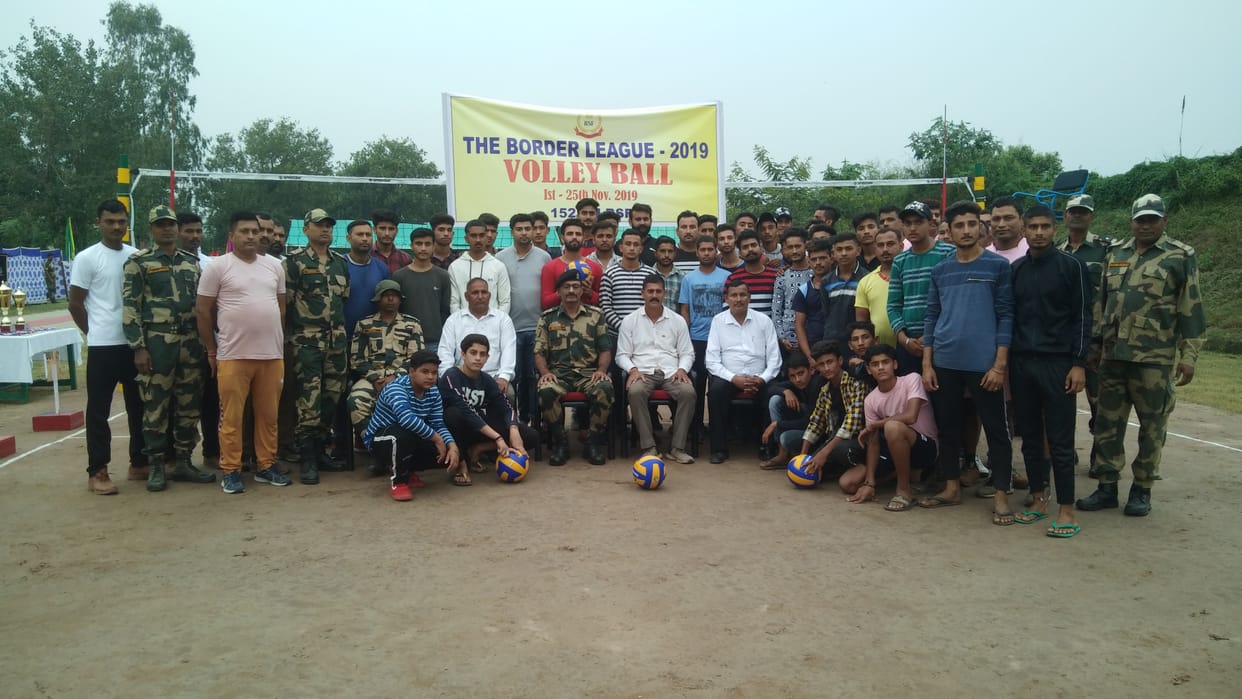 Border league-2019 volleyball tournament begins