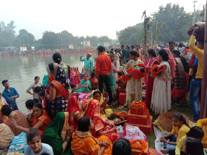 Chhath Puja 2020 Chhath Puja celebration in Bihar