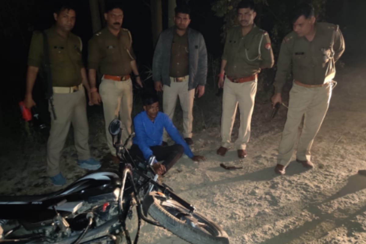 criminal injured in a police encounter in saharanpur district