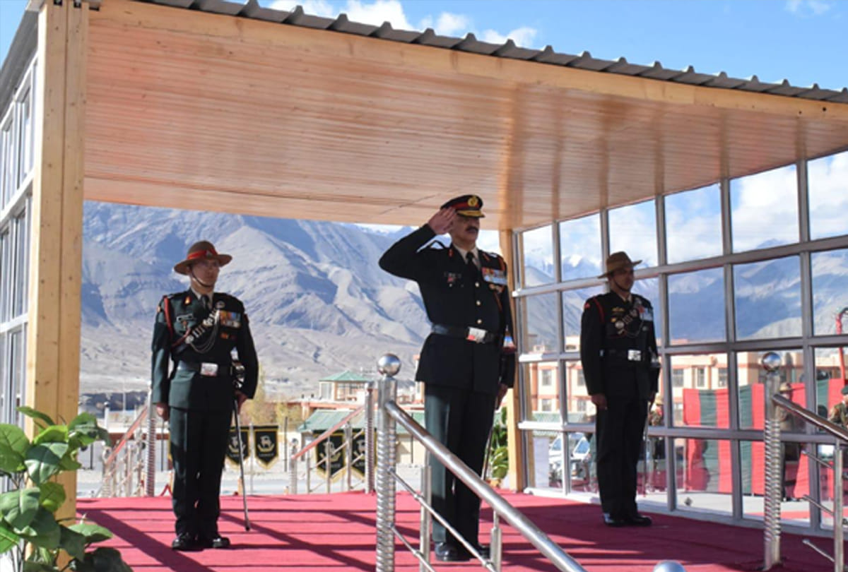 164 YOUNG SOLDIERS JOIN LADAKH SCOUTS REGIMENT IN Regimental Centre, Leh