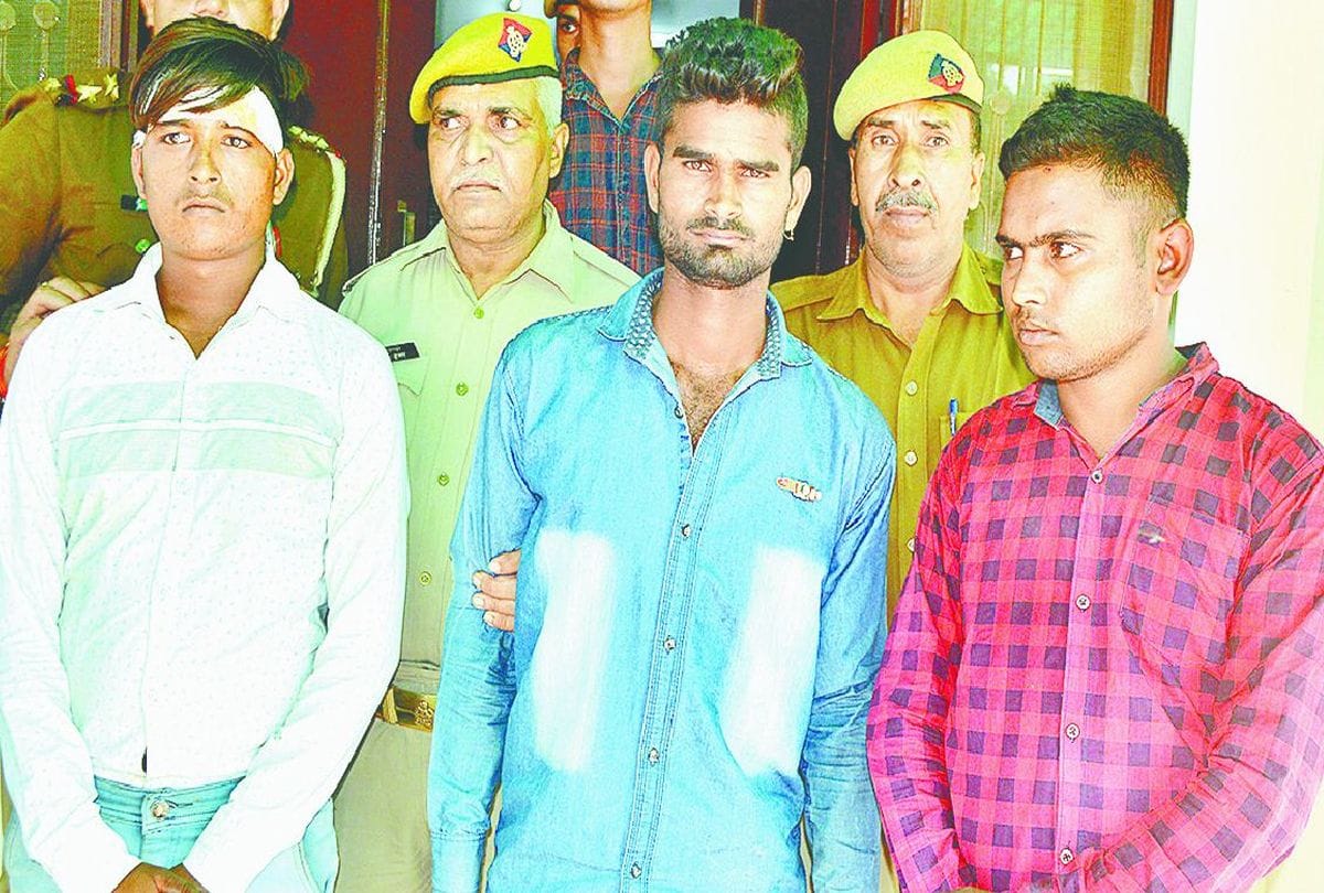 three robbers arrested for loot in agra