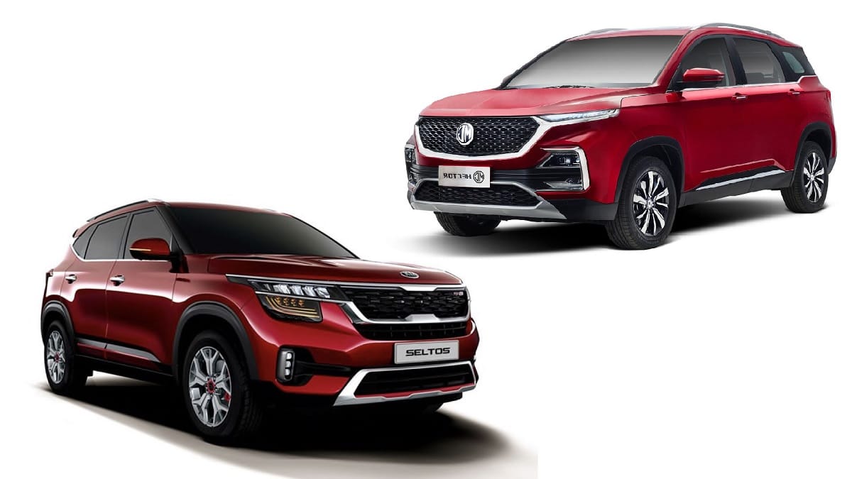 MG Hector and Kia seltos tops in Compact SUV segment in India October 2019 sales figures