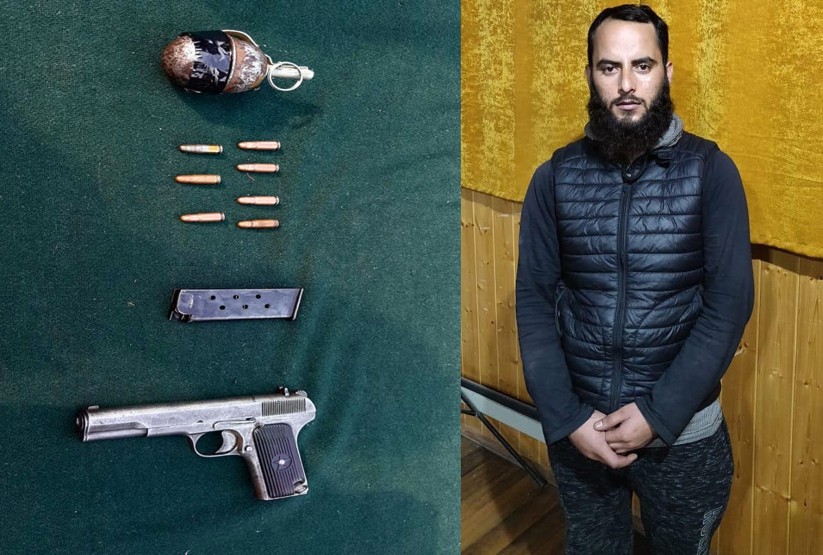 Kashmir Sopore:Lashkar terrorist Danish Channa arrested,conspirator of killing many fruit traders