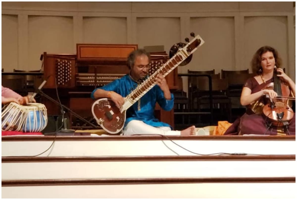 Musician Shubhendra Rao accuses airline of breaking his sitar shared post on facebook