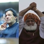 Imran khan and Maulana Fazal-ur-Rehman