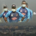 दिल्ली प्रदूषण के बीच मैच