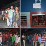 जम्मू-कश्मीर से प. बंगाल वापस जाते श्रमिक