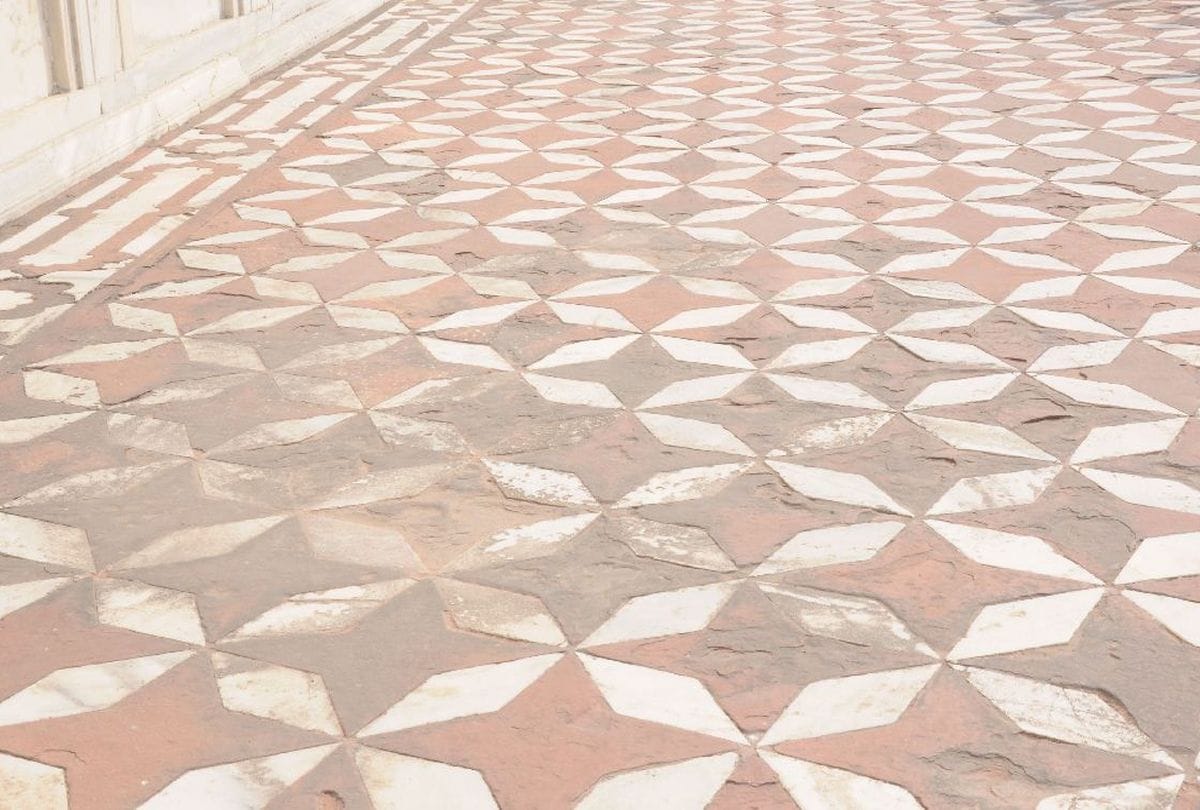 first time chameli floor stones will be change at Taj Mahal