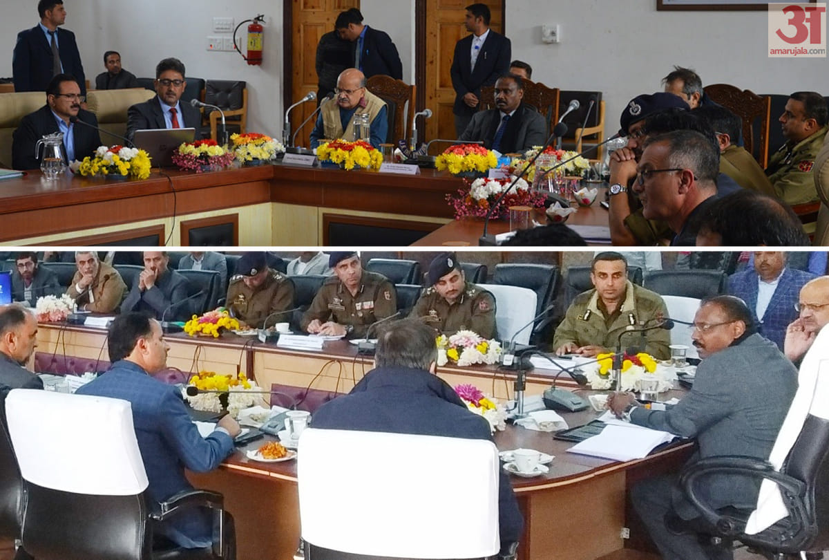 Lieutenant-Governor of Jammu and Kashmir, GC Murmu reviewed developmental scenario