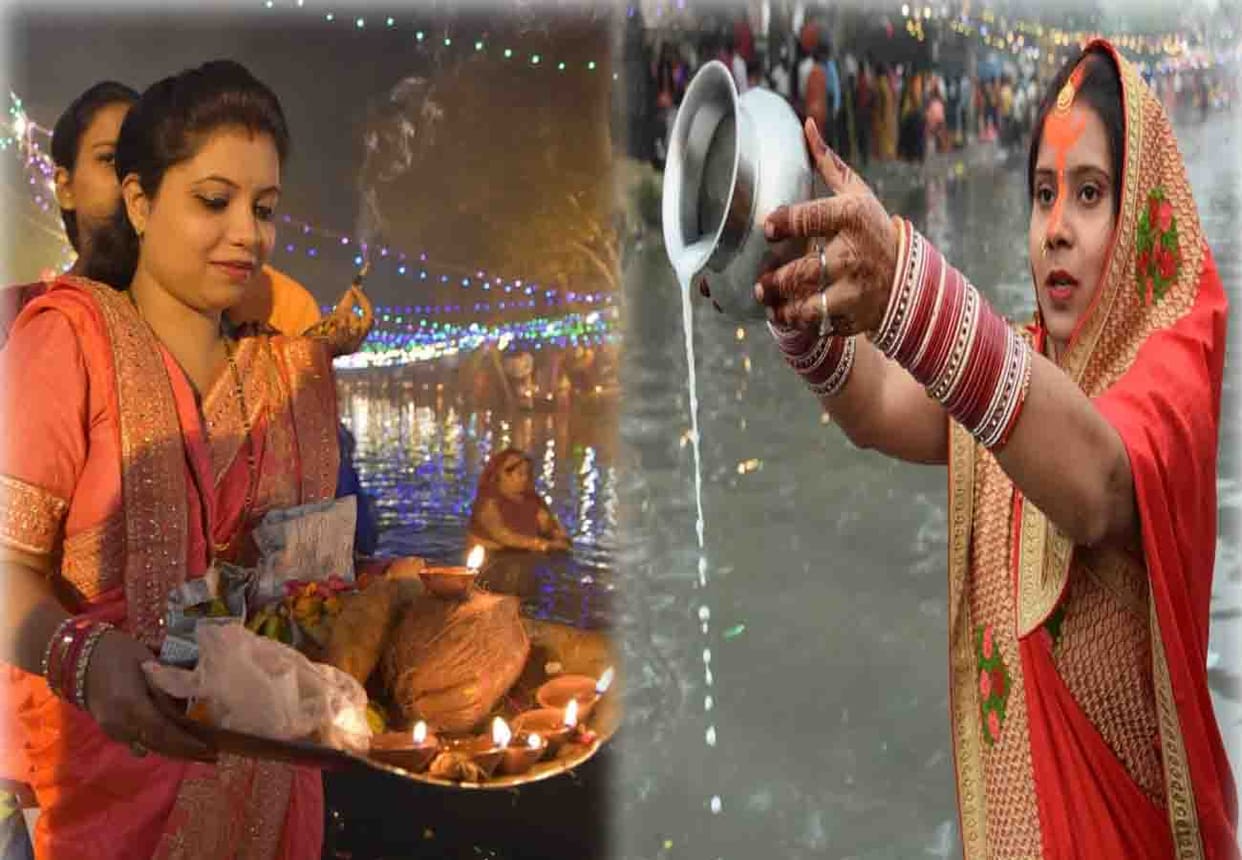 chhath puja 2019 celebration in kanpur uttar pradesh