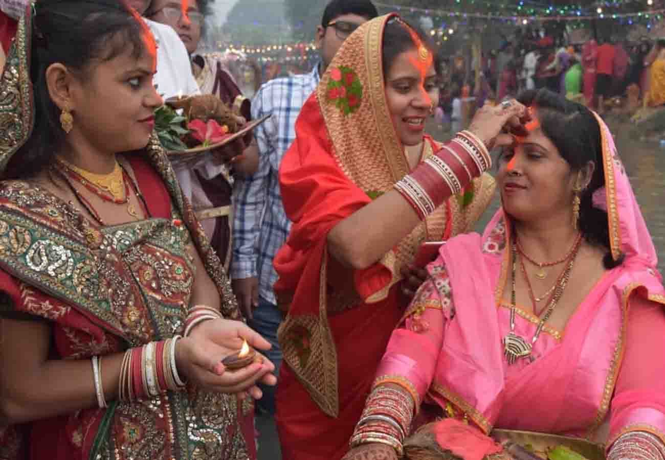 chhath puja 2019 celebration in kanpur uttar pradesh