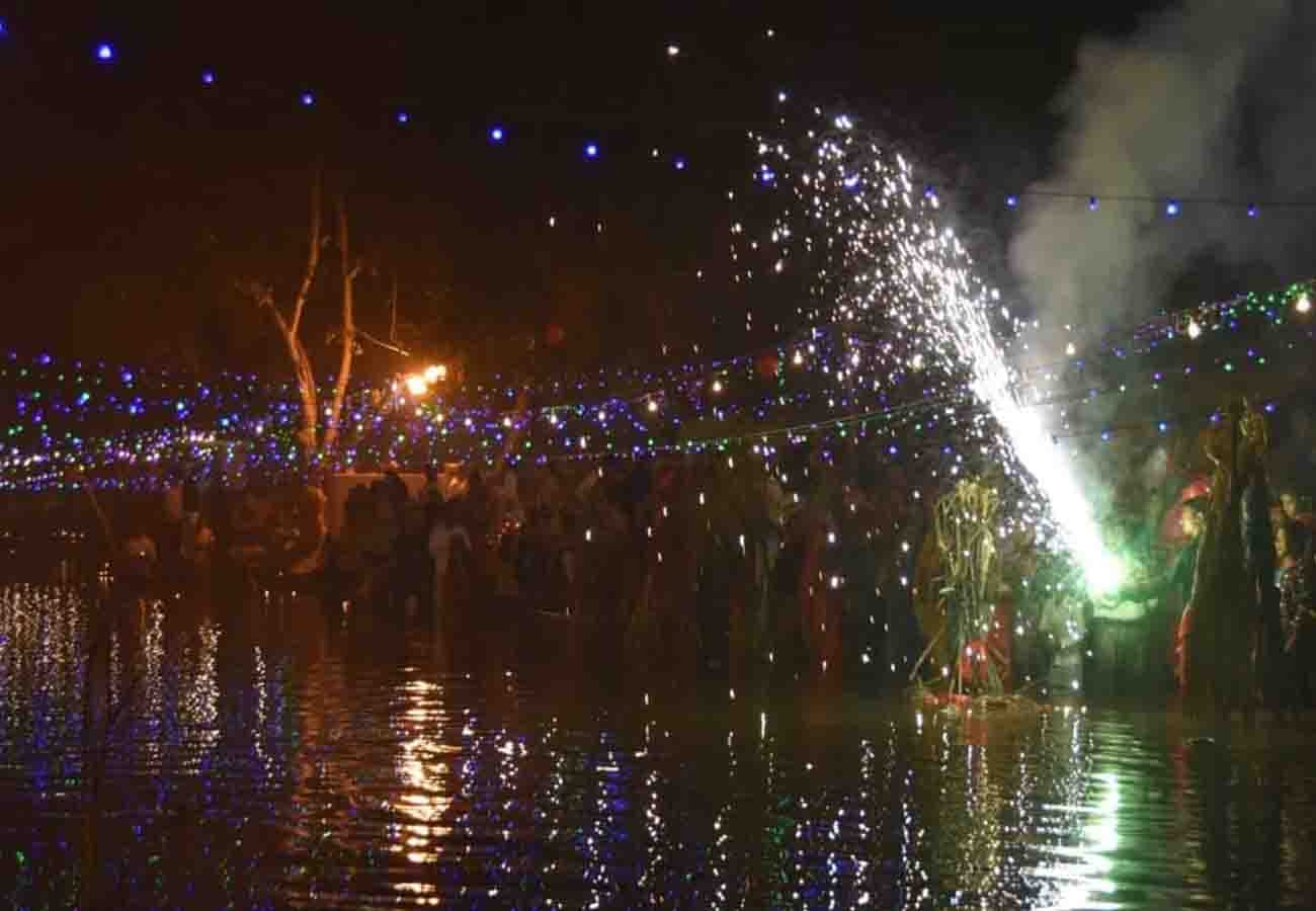 chhath puja 2019 celebration in kanpur uttar pradesh