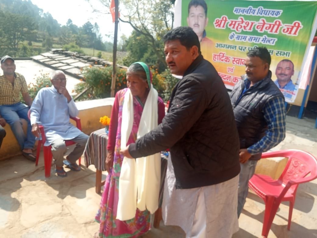 Legislator Negi adopts Melta village