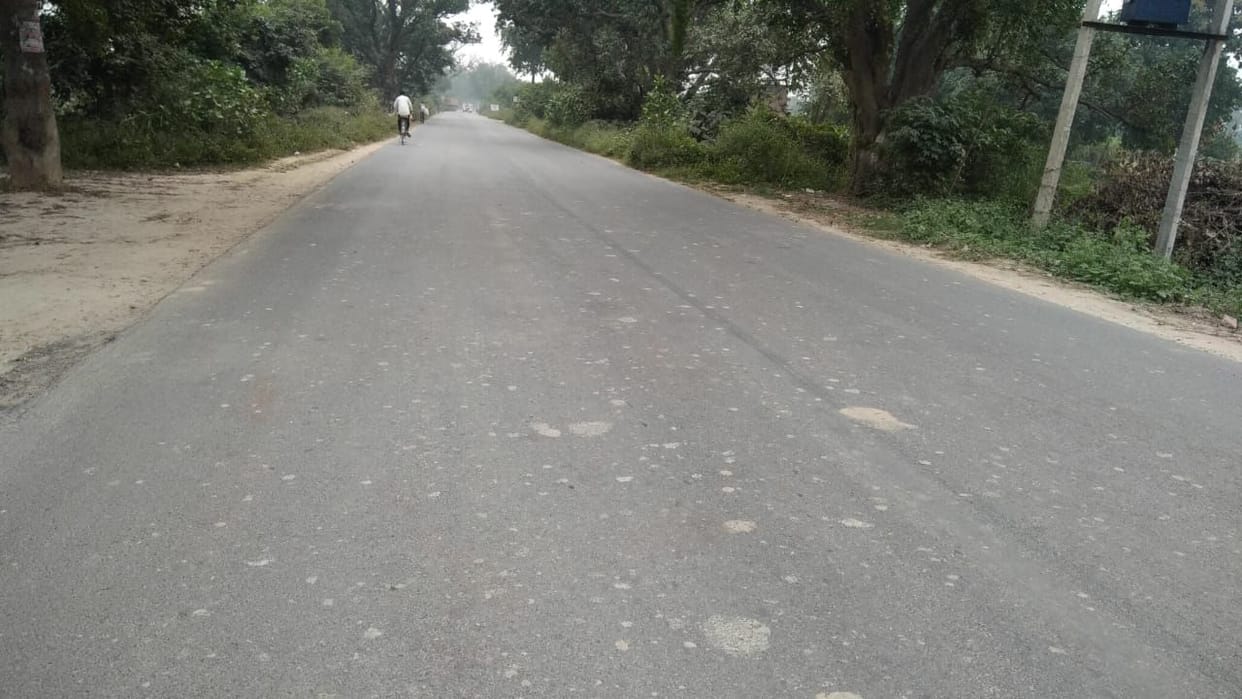 26 Km road complet by 6 cr rupees