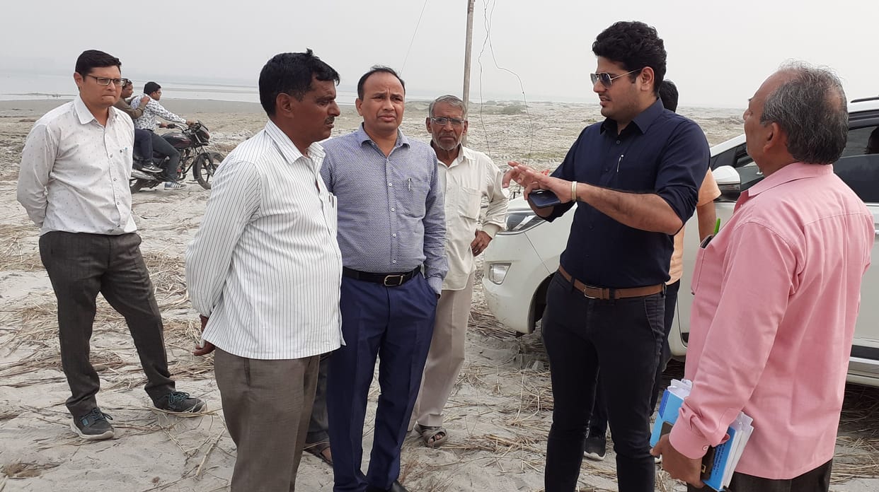 preparations are start for makhdumpur ganga  mela
