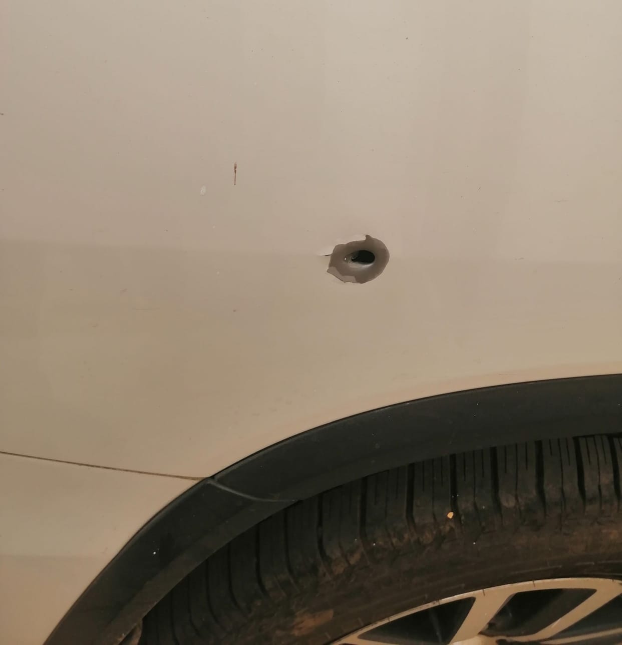 Fierce firing on former Seus district head car