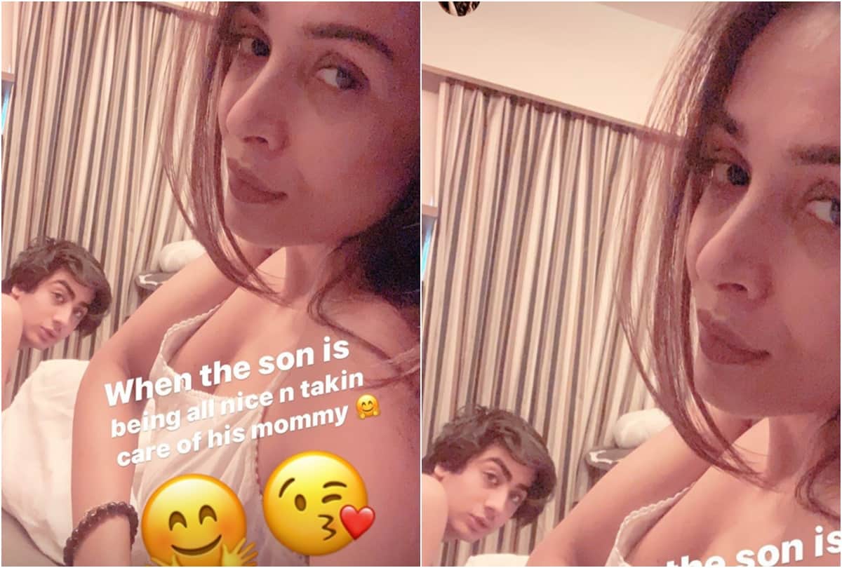 malaika arora and her son arhaan khan bonding here throwback photos