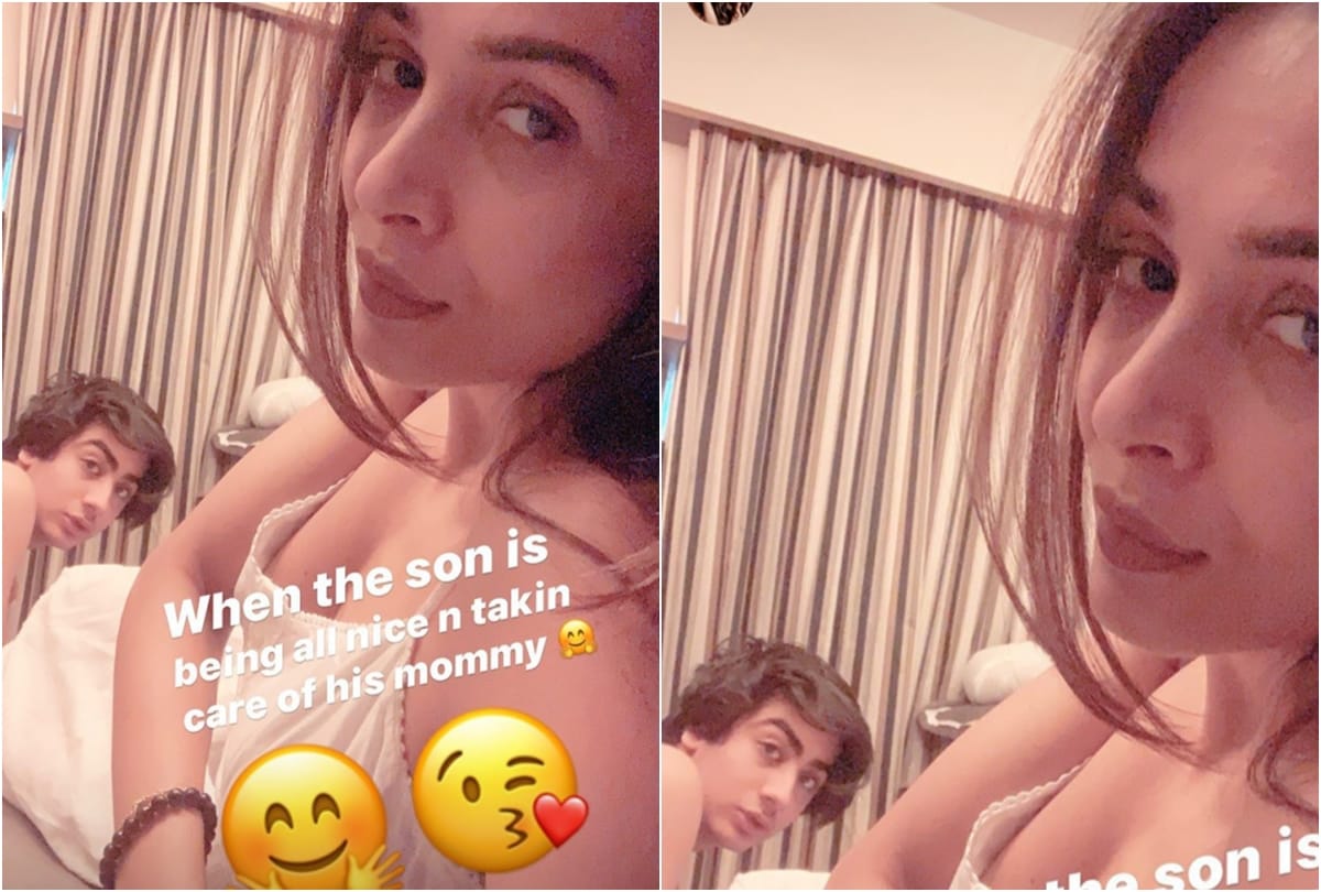 malaika arora and her son arhaan khan bonding here throwback photos