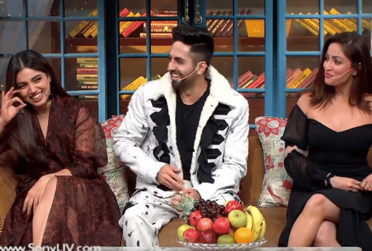 the kapil sharma show ayushmann khurana wants to contest elections in uttar pradesh