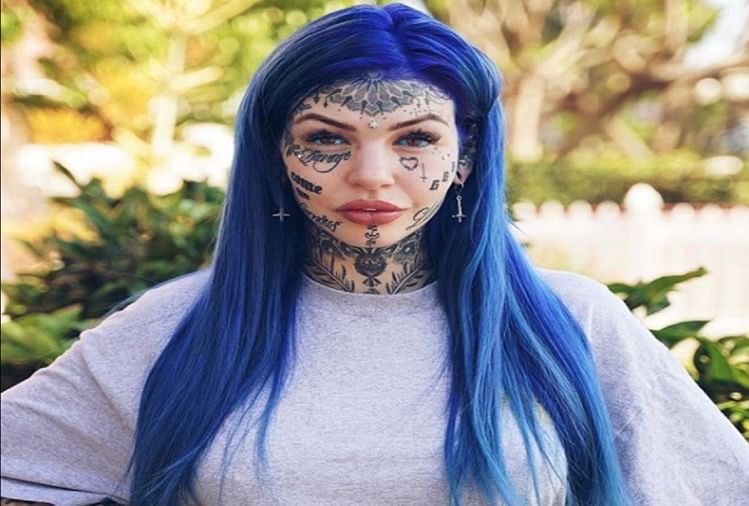 Girl Goes Blind For Three Weeks After Getting Her Eyeballs Tattooed  Blue  Eyes White Dragon