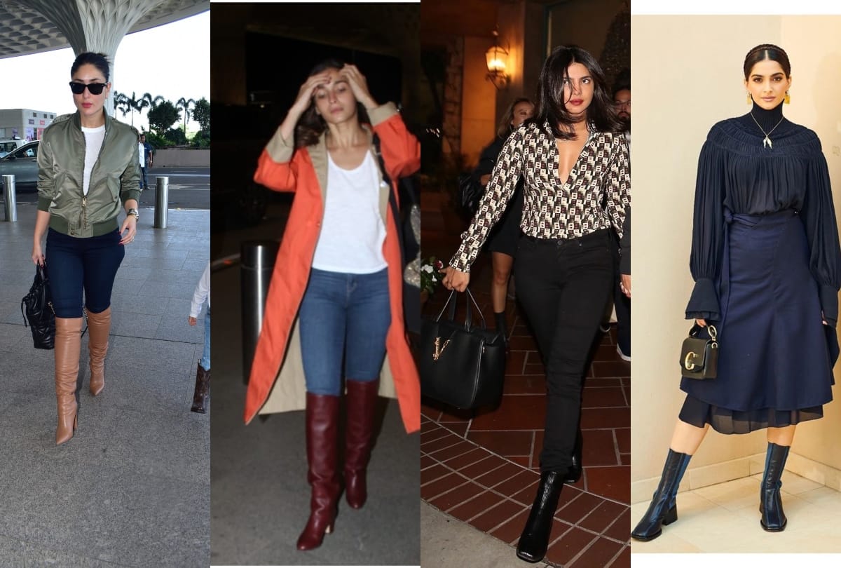 see pics how to wear boots like celebrity alia bhatt kareena kapoor sonam kapoor priyanka chopra
