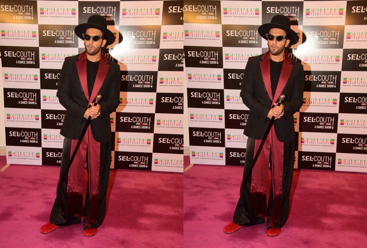 ranveer singh in shiamak davar dance show