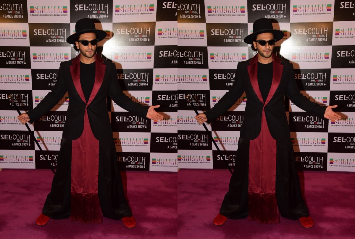 ranveer singh in shiamak davar dance show