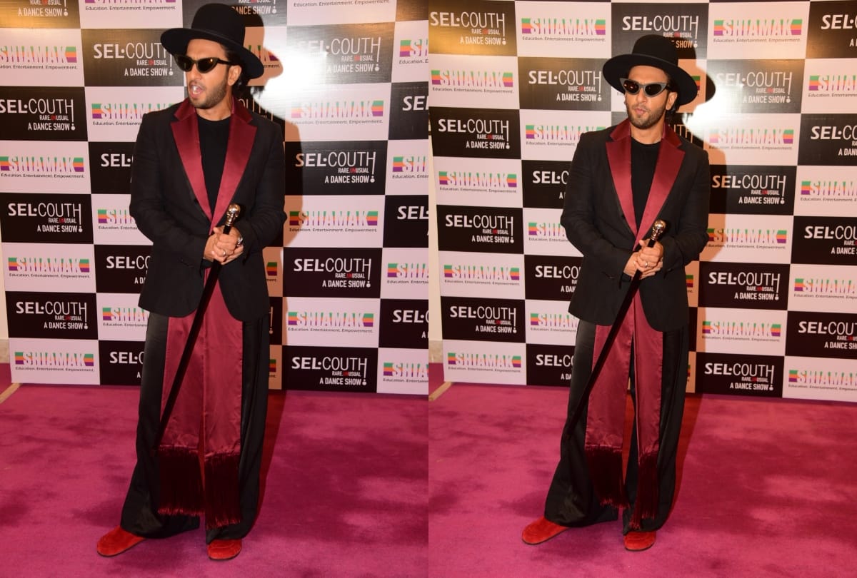 ranveer singh in shiamak davar dance show