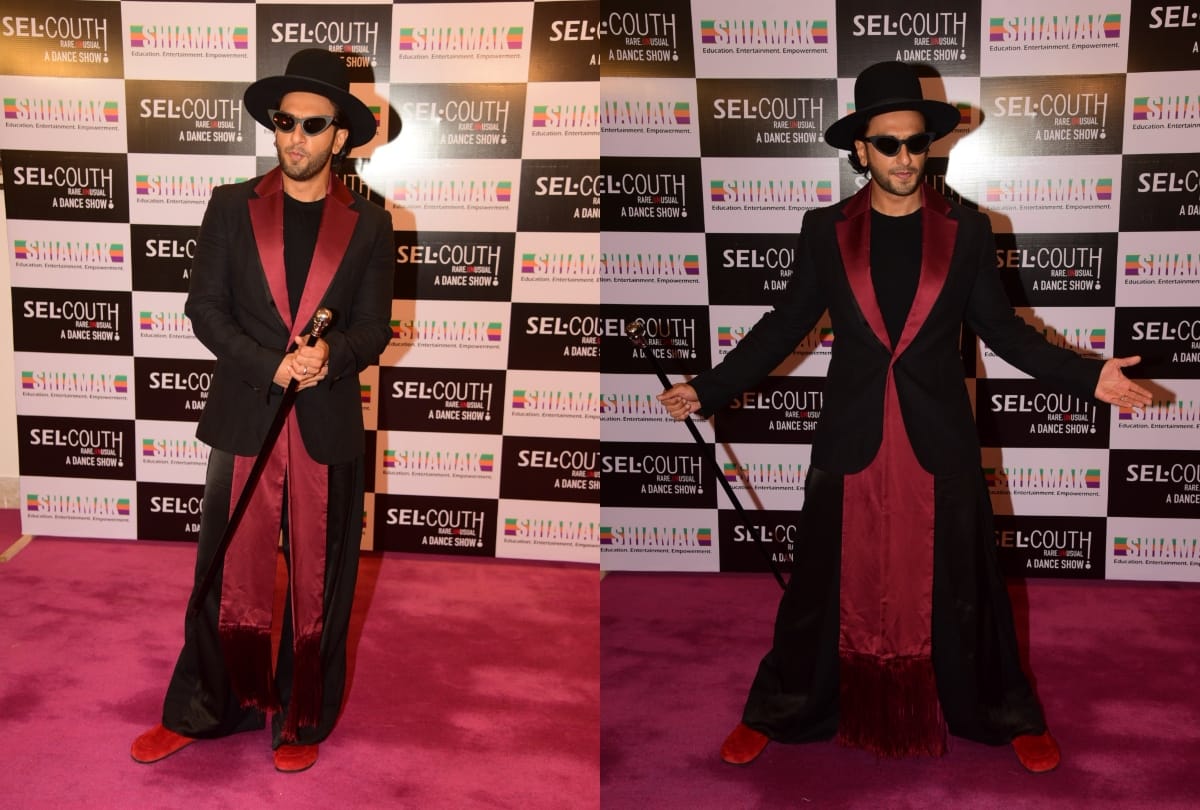 ranveer singh in shiamak davar dance show