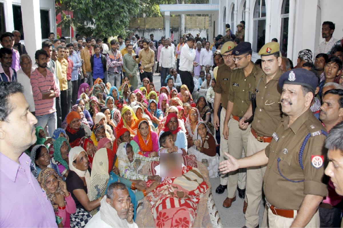 Case registered against seventy eight people after ruckus by villagers in Bijnor city