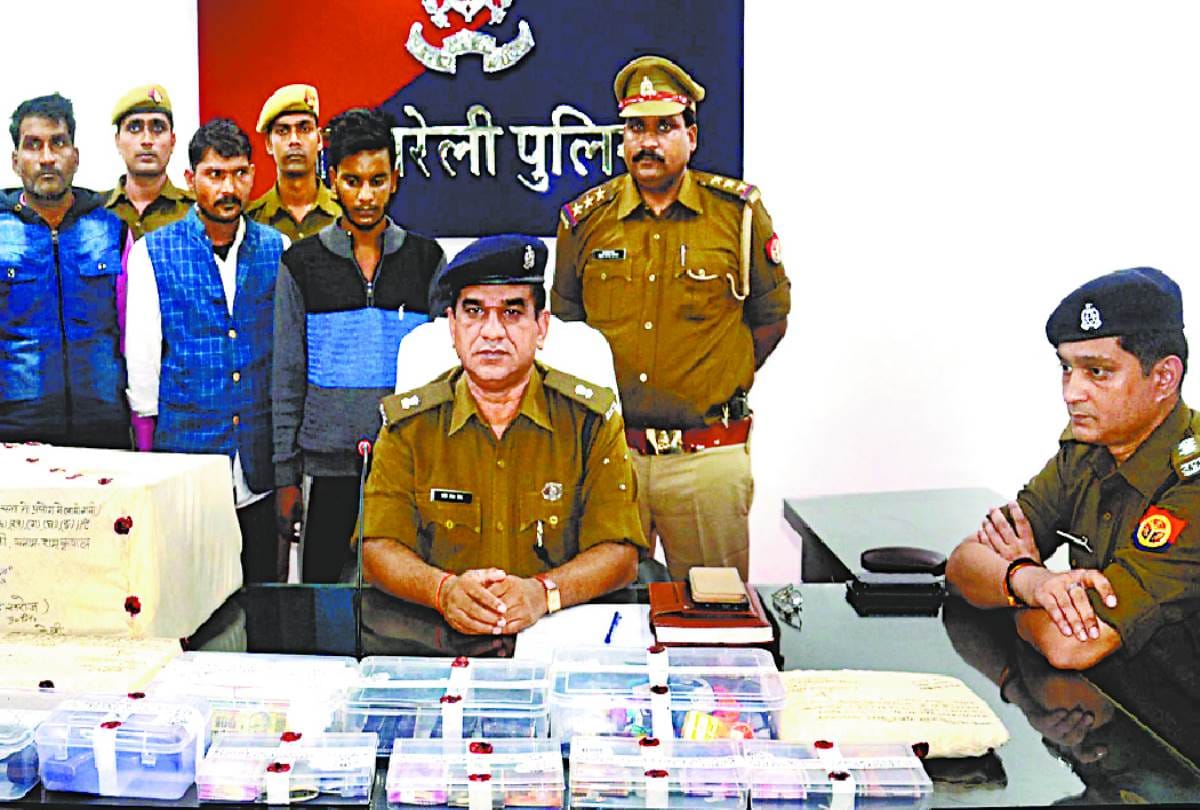 three men arrested for making fake notes in raebareli