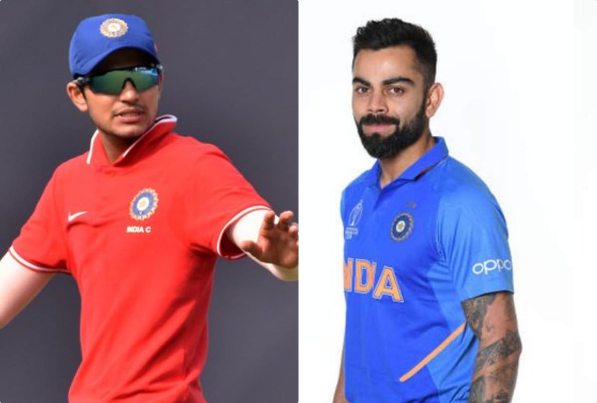 Shubman Gill  breaksvirat kohlis 10-yr-old record in Deodhar Trophy 