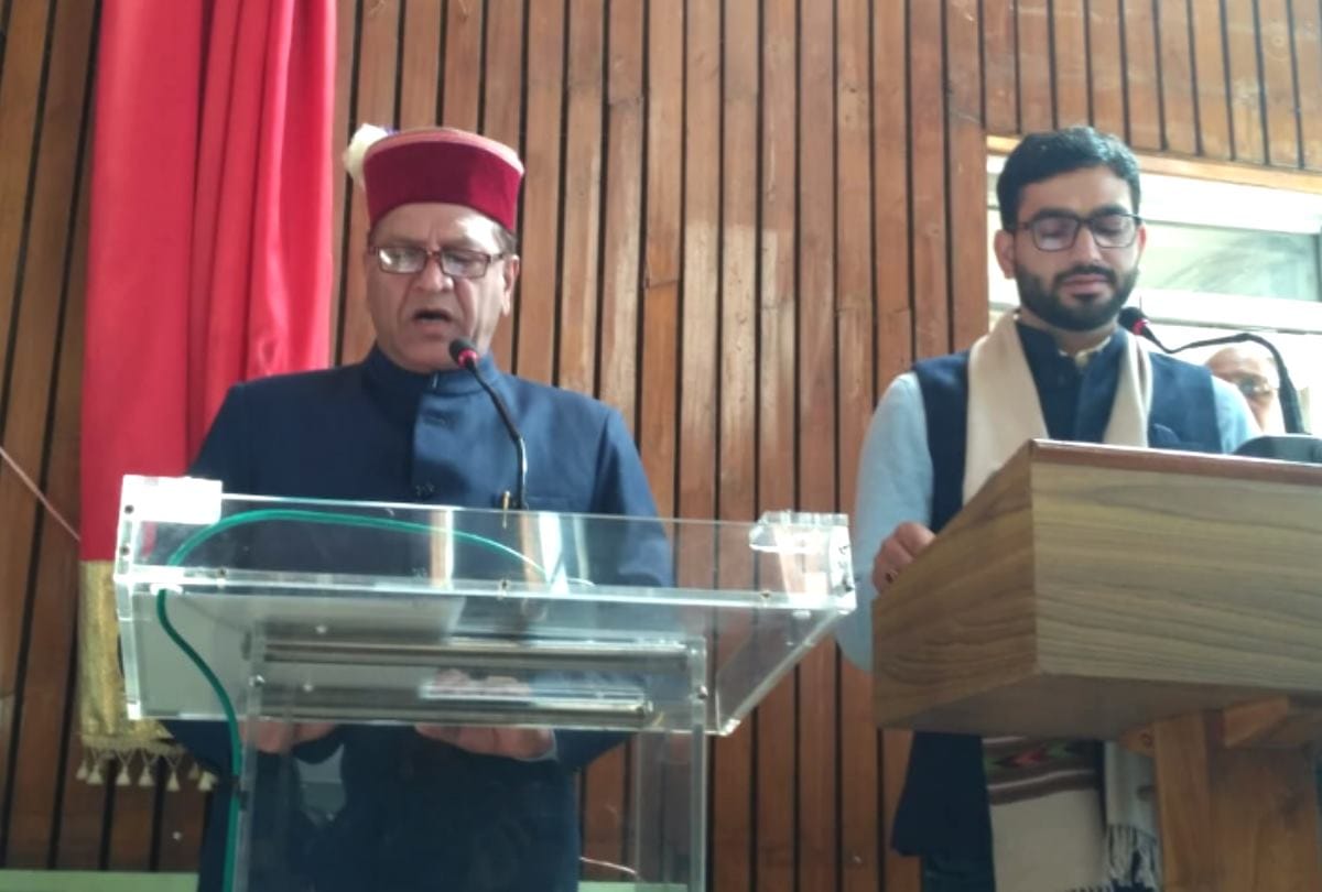 MLA Reena kashyap and vishal Oath ceremony at himachal vidhansabha 