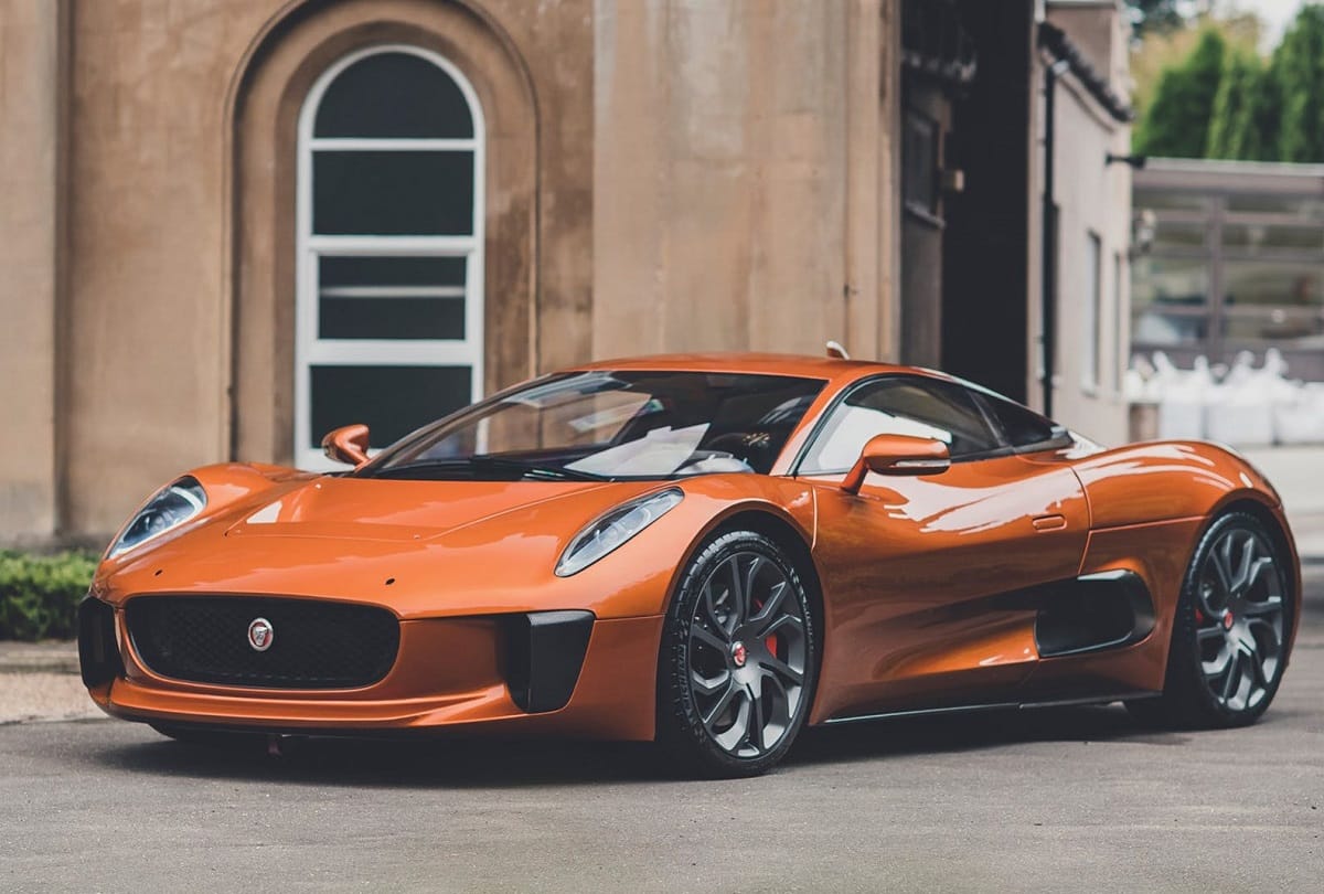 James Bond Villain RM Sothebys Car Jaguar C X75 Ready For Auction Expected to Fetch 1 point 2million