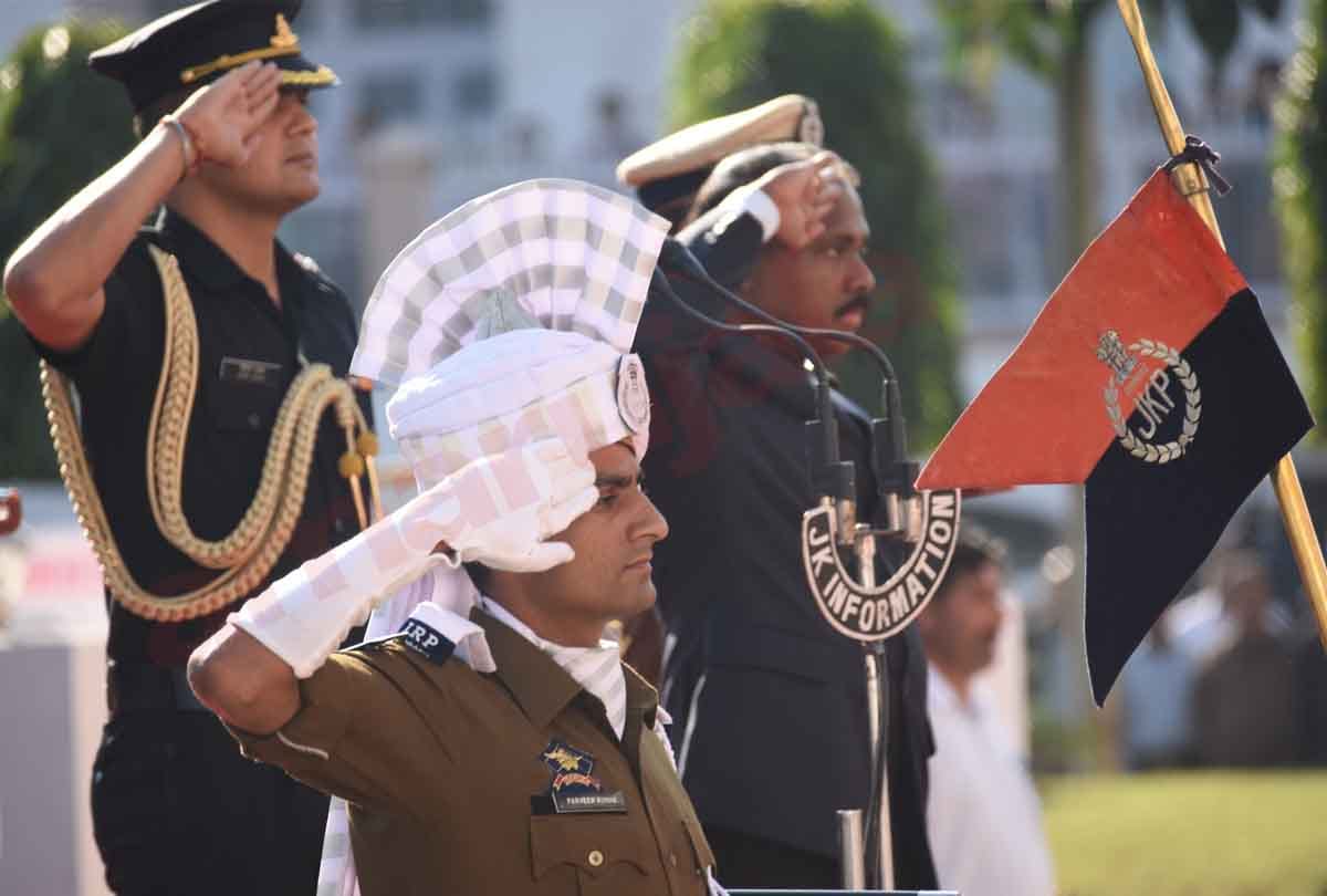 court of Union Government decorated in Jammu, tricolor seen for first time