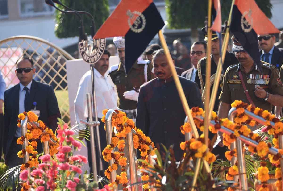 court of Union Government decorated in Jammu, tricolor seen for first time