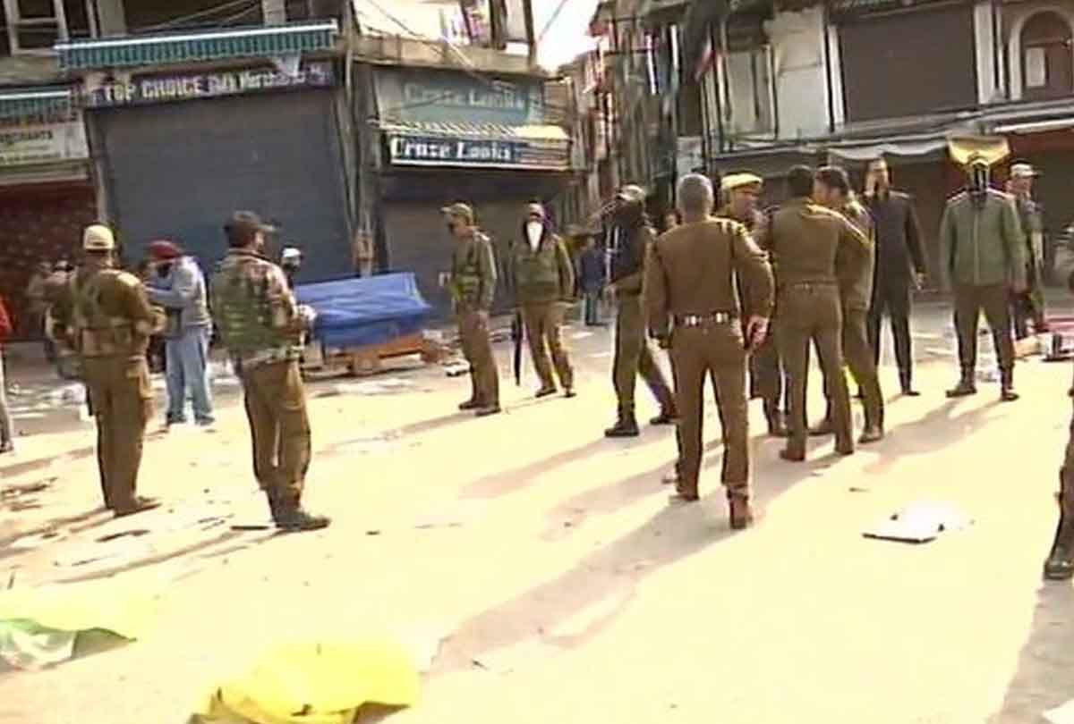 After baramulla another garenade attack in sopore in jammu kashmir