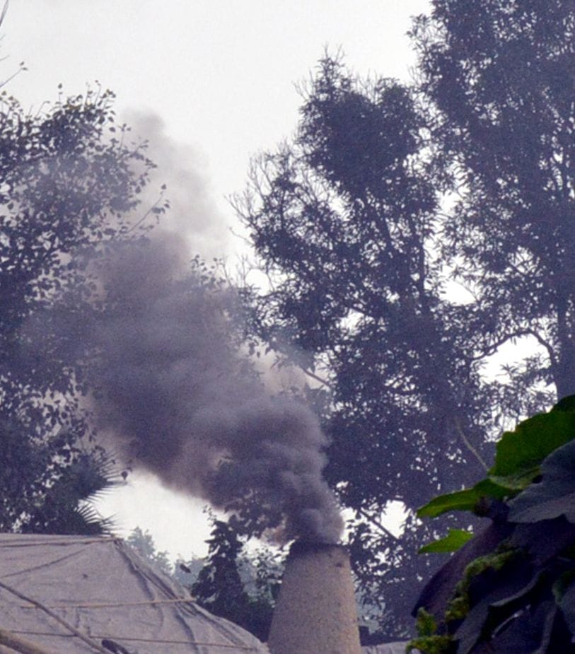 Air pollution city of Muzaffarnagar