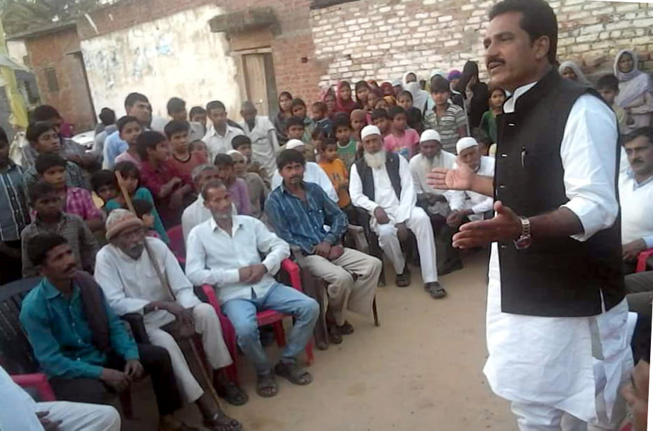 Gauhar Iqbal supported the construction of the temple
