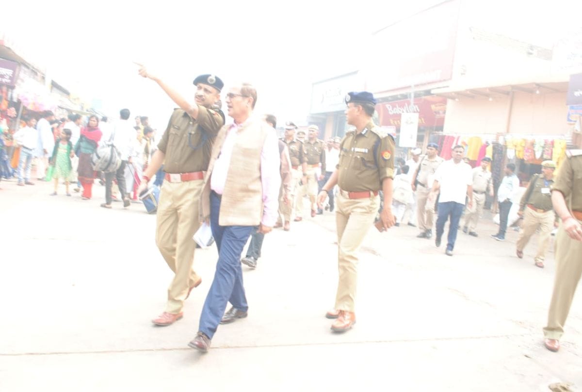 ADG Security inspected Sri Krishna birthplace mathura with senior IB officials