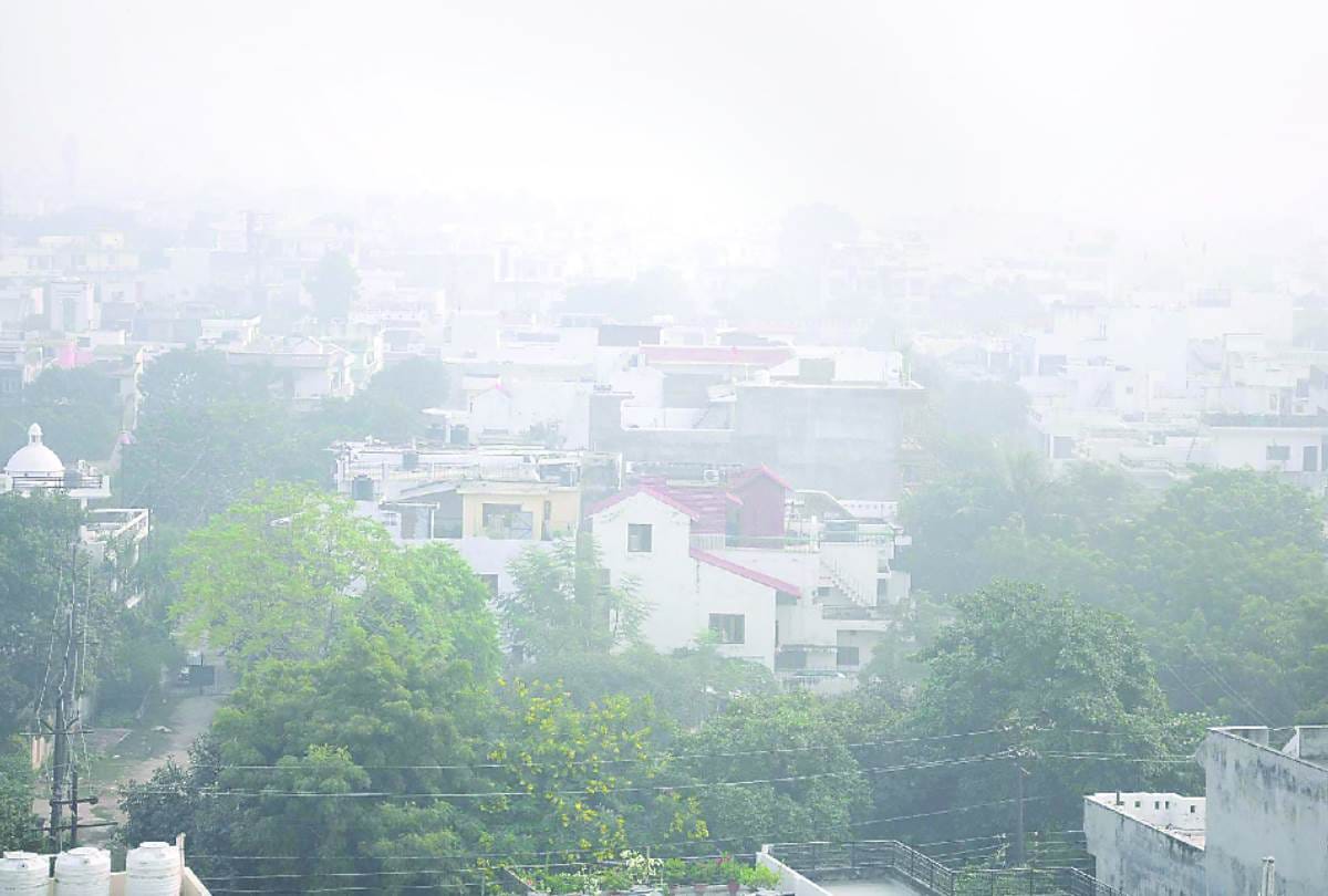 Gomtinagar air became most toxic, AQI reached 374 to 426