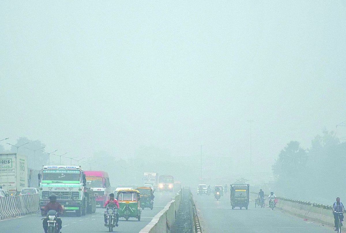 Poison going to the lungs due to pollution