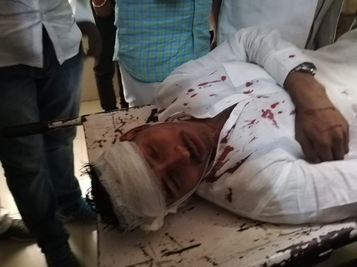 Attack on student union president in ghazipur