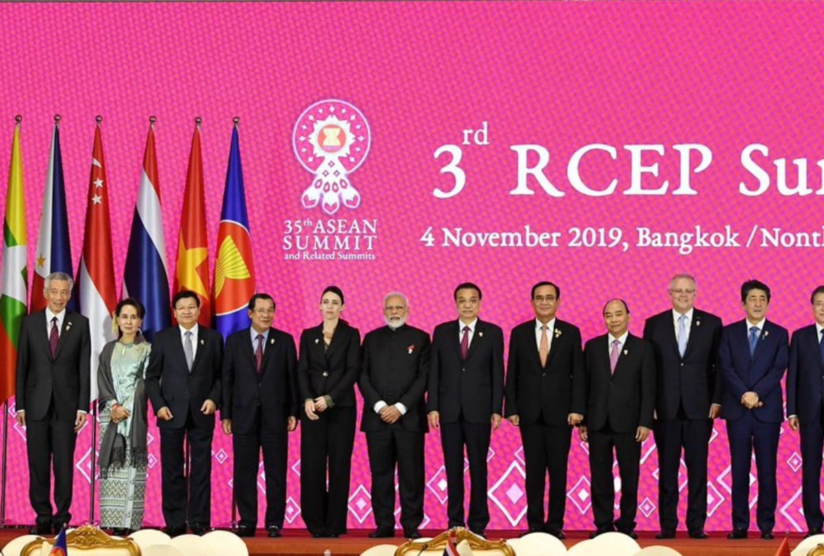 China is considering RCEP as its success, for the first time it will be involved in a free trade agreement