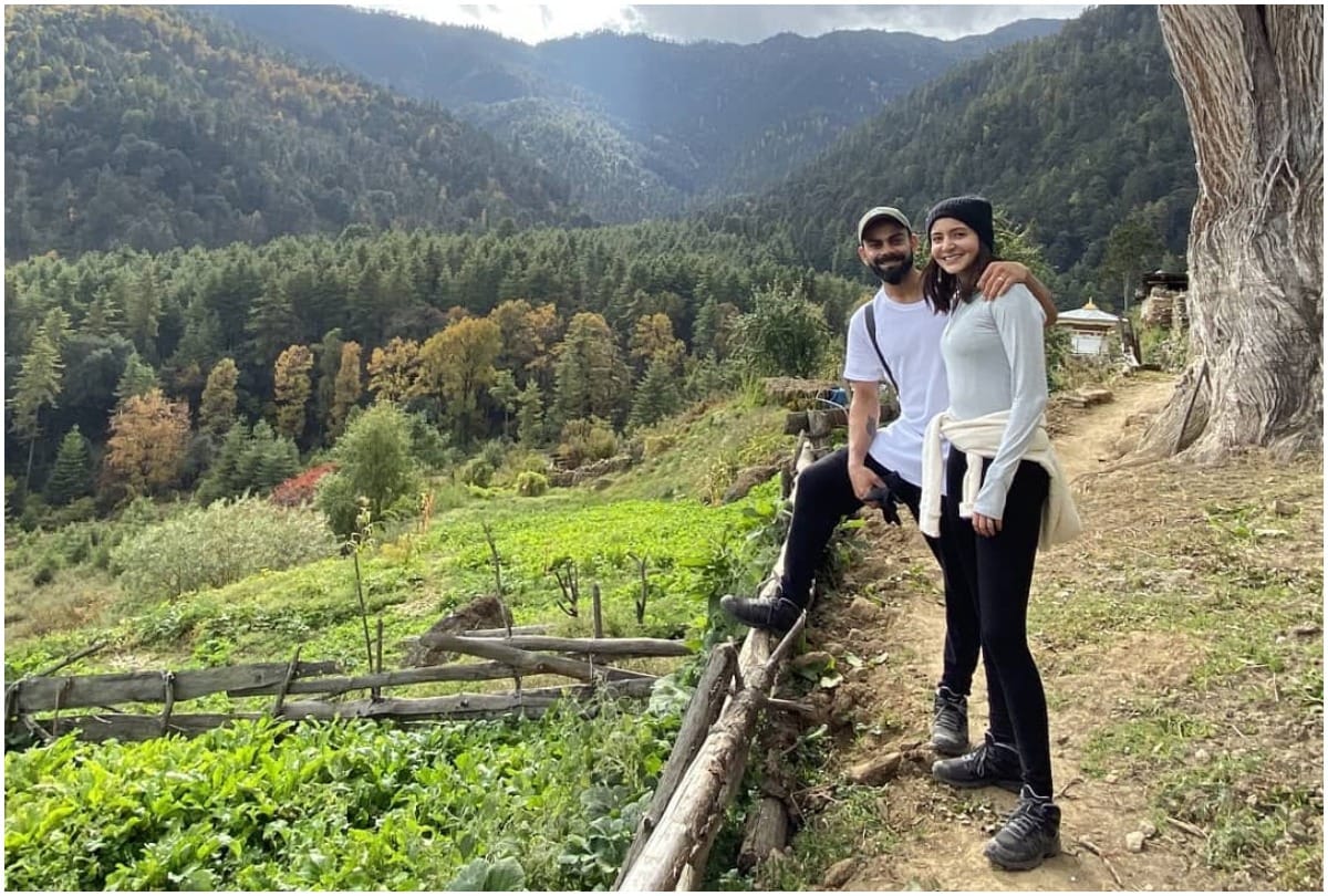 anushka virat travel in bhutan