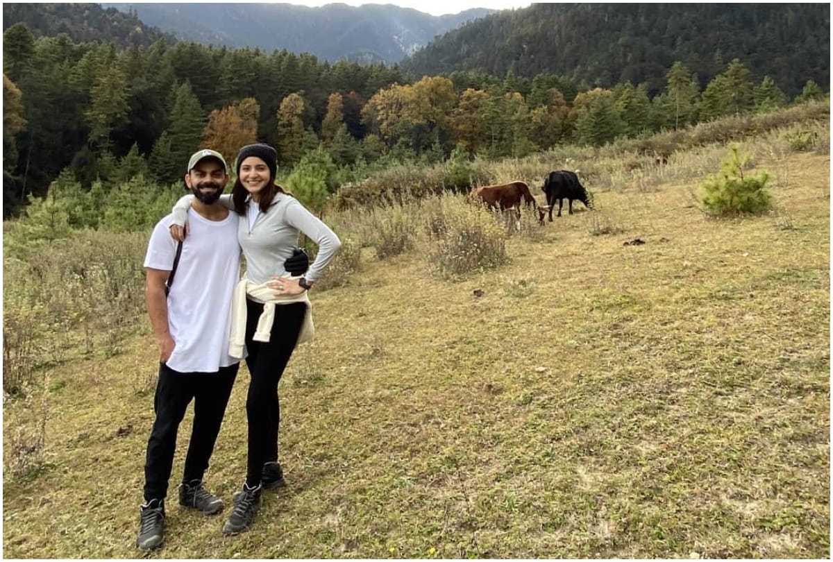 anushka virat travel in bhutan