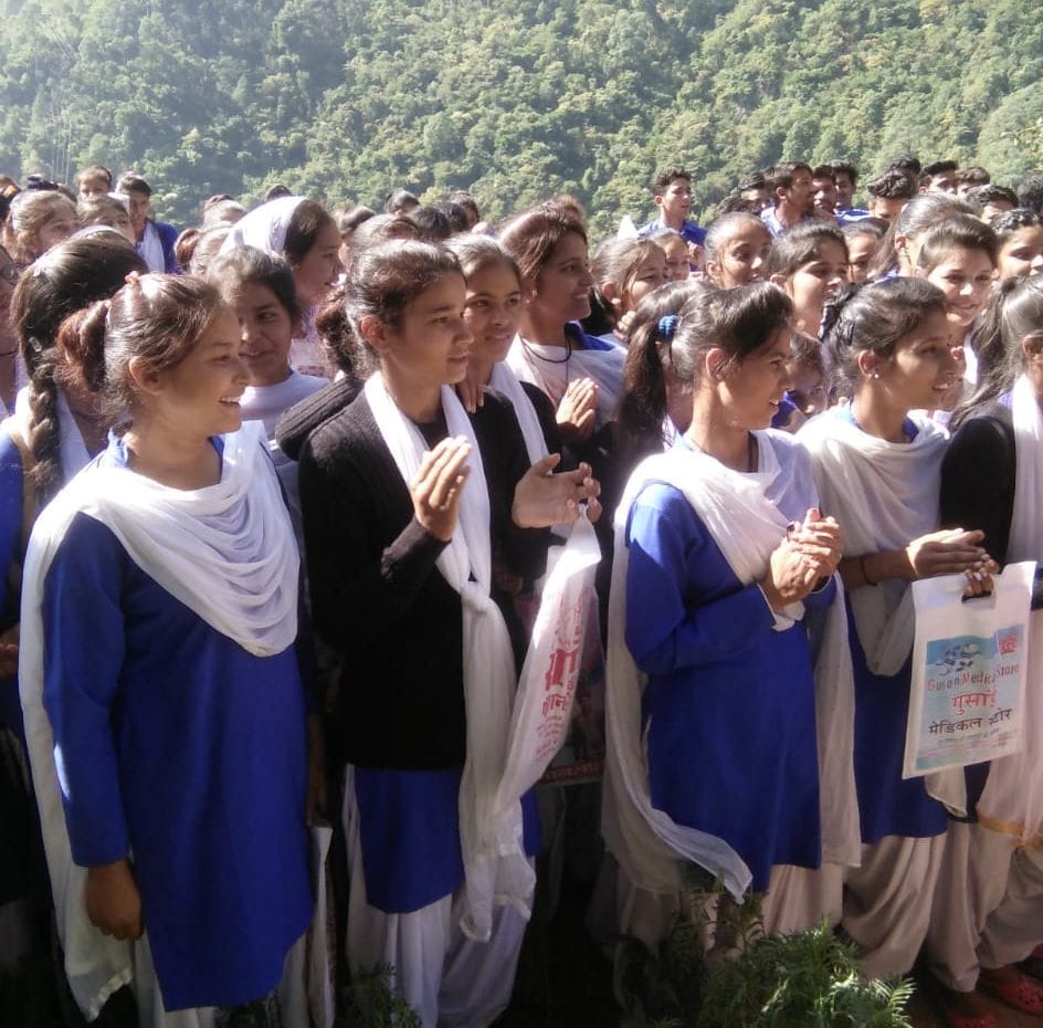 Students demonstrated by closing classes