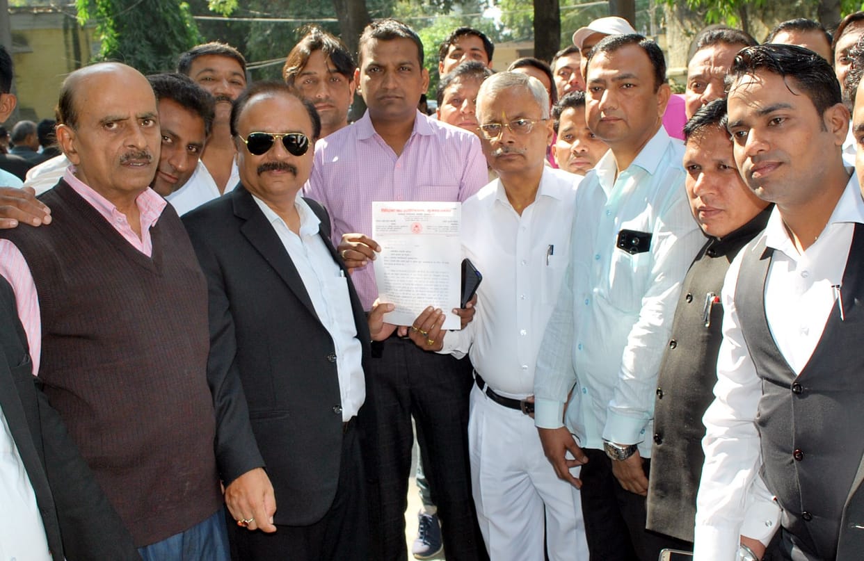 District lawyers on strike